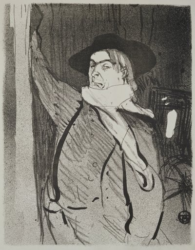 Porträt von Aristide Bruant (um 1895-1900) von Henri de Toulouse Lautrec